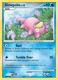 Slowpoke Great Encounters card