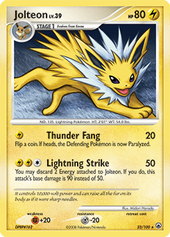 Jolteon Majestic Dawn card
