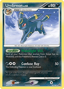 Umbreon Majestic Dawn card
