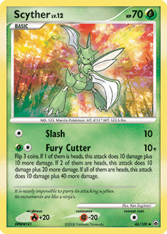 Scyther Majestic Dawn card