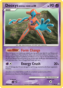 Deoxys Normal Forme Legends Awakened card