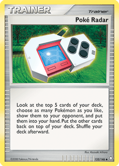 Poké Radar Legends Awakened card