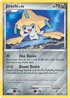 Jirachi Legends Awakened card
