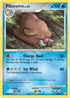 Piloswine Legends Awakened card