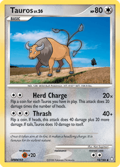 Tauros Legends Awakened card