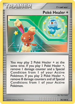 Poké Healer + Stormfront card