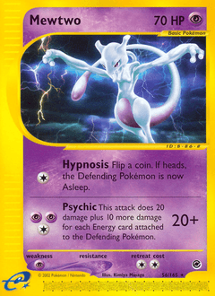 Mewtwo Expedition Base Set card