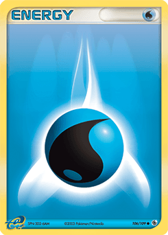 Water Energy Ruby & Sapphire card