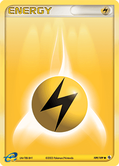 Lightning Energy Ruby & Sapphire card