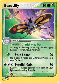 Beautifly Ruby & Sapphire card