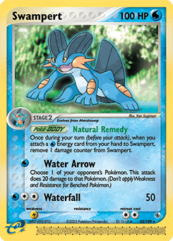 Swampert Ruby & Sapphire card