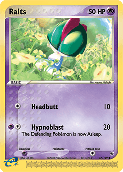 Ralts Ruby & Sapphire card