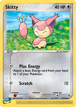 Skitty Ruby & Sapphire card