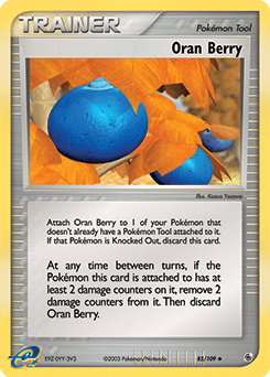 Oran Berry Ruby & Sapphire card