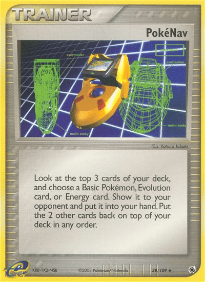 PokéNav Ruby & Sapphire card