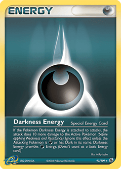 Darkness Energy Ruby & Sapphire card