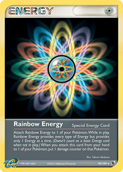 Rainbow Energy Ruby & Sapphire card