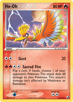 Ho-Oh Unseen Forces card