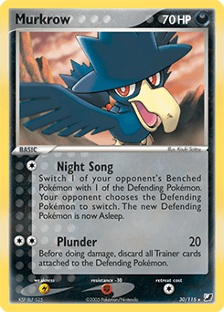 Murkrow Unseen Forces card