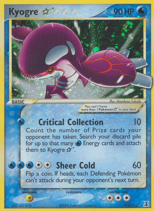 Kyogre ★ Delta Species card