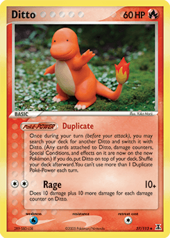 Ditto Delta Species card