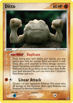 Ditto Delta Species card