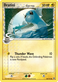 Dratini δ Delta Species card