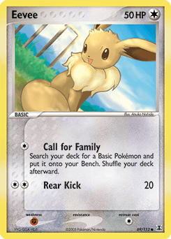 Eevee Delta Species card