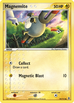 Magnemite Delta Species card