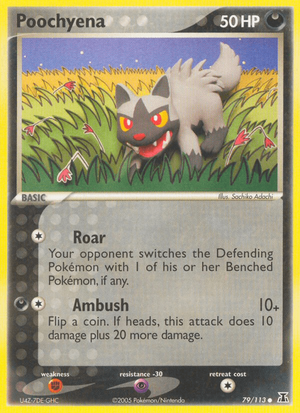 Poochyena Delta Species card