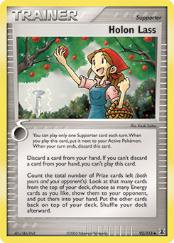 Holon Lass Delta Species card