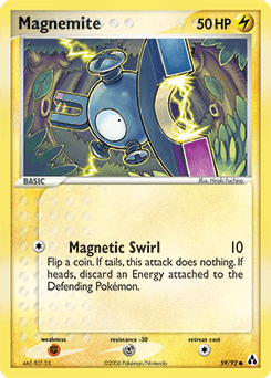 Magnemite Legend Maker card