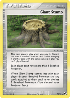 Giant Stump Legend Maker card