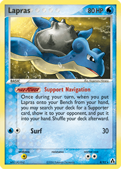 Lapras Legend Maker card