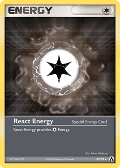 React Energy Legend Maker card