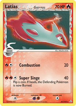 Latias δ Holon Phantoms card
