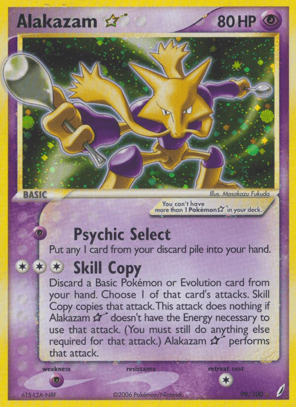 Alakazam ★ Crystal Guardians card