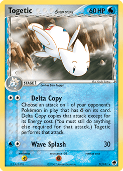 Togetic δ Dragon Frontiers card