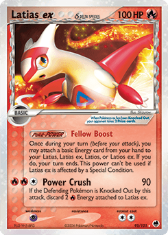 Latias ex δ Dragon Frontiers card