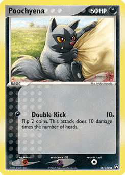 Poochyena Power Keepers card
