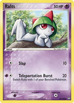 Ralts Power Keepers card