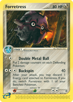 Forretress Dragon card