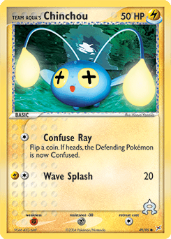 Team Aqua's Chinchou Team Magma vs Team Aqua card