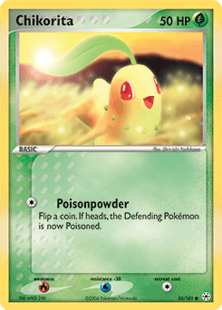 Chikorita Hidden Legends card