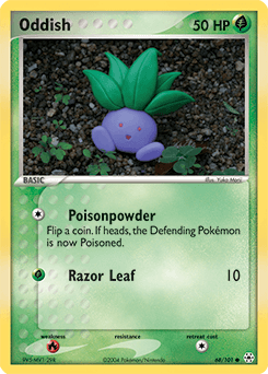 Oddish Hidden Legends card