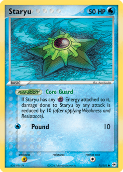 Staryu Hidden Legends card