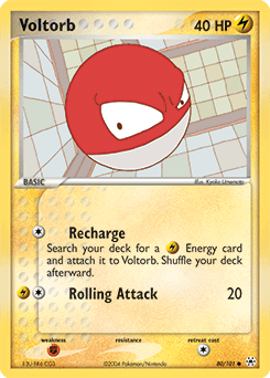 Voltorb Hidden Legends card