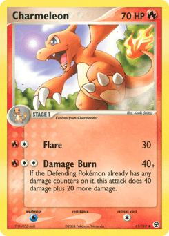 Charmeleon FireRed & LeafGreen card