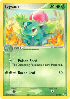 Ivysaur FireRed & LeafGreen card