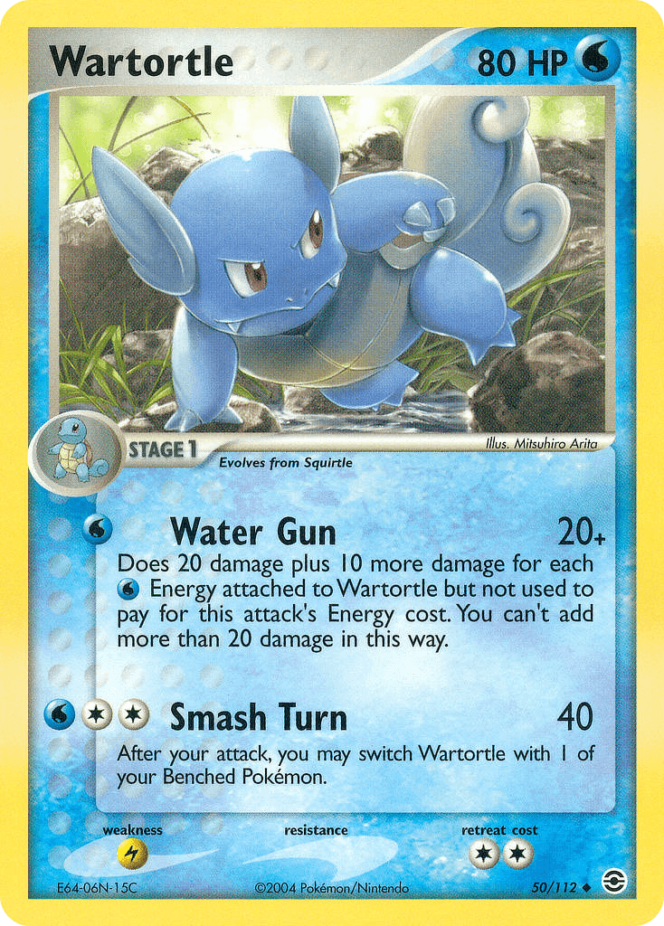 Wartortle FireRed & LeafGreen card